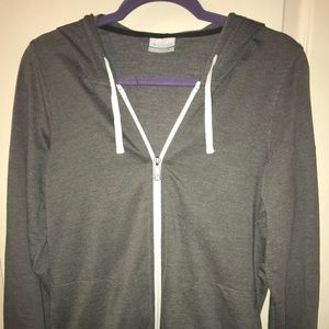 New Columbia Grey Zipper Jacket